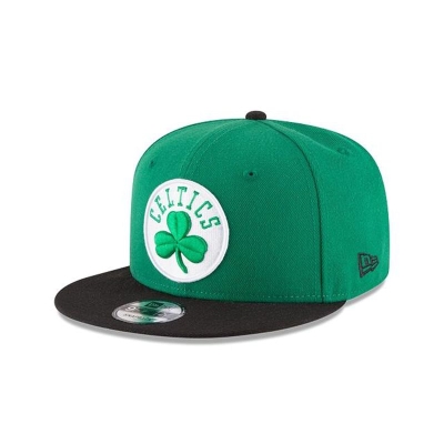 Boston Celtics Gorra | New Era NBA Two Tone 9fifty Snapback Cap Mexico - Verdes